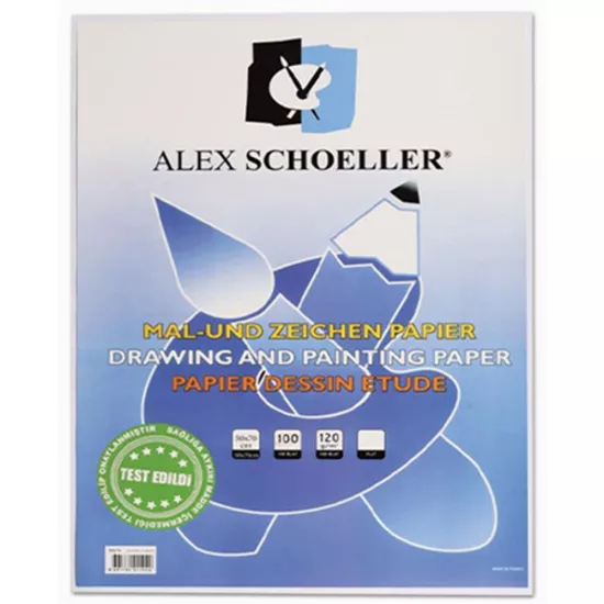 Alex Schoeller Resim Kağıdı 50X70 Cm 120 Gr 100’Lü