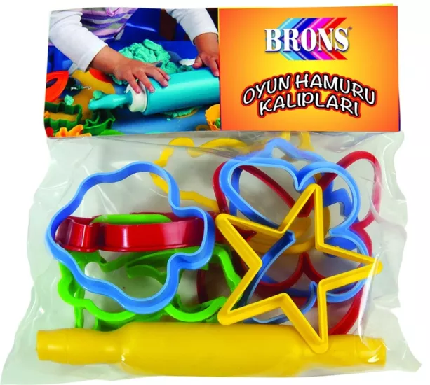 Brons Oyun Hamur Büyük Şekiller Br-474