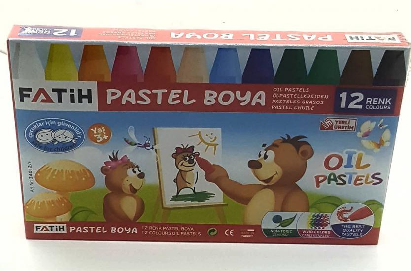 Fatih 12 Renk Pastel Boya