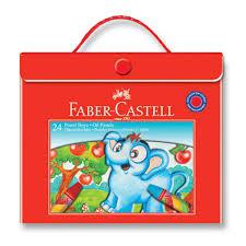 Faber Castell 24 Renk Çantalı Pastel Boya