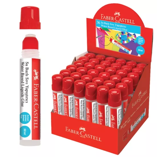 Faber Castell Sıvı Yapıştırıcı Su Bazlı 50 Ml