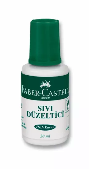 Faber Castell Sıvı Fırçalı Daksil Silici 20Ml
