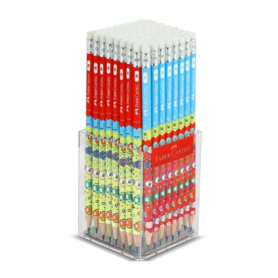 Faber Castell Robot Kurşun Kalem Silgili 2B 1 Adet