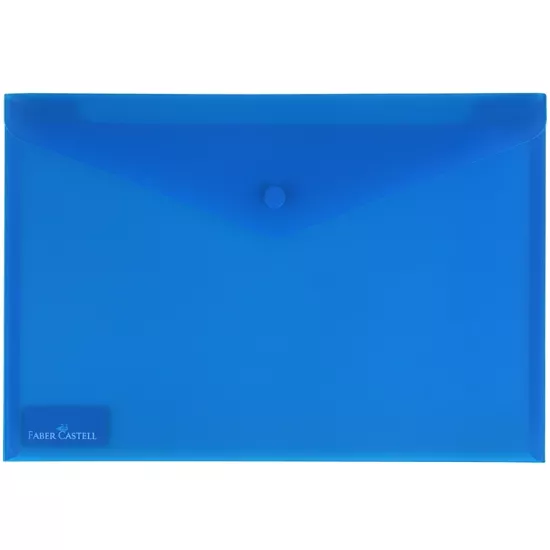  Faber Castell Çıtçıtlı Dosya Mavi 3942