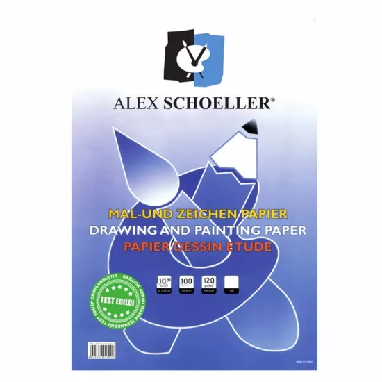 Alex Schoeller Resim Kağıdı 35X50Cm 120 Gr 100’Lü 