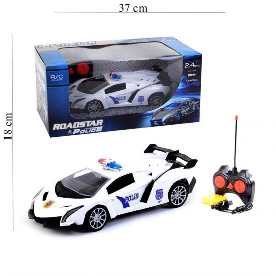 Uzaktan Kumanda RD002 Police 1:16 Şarjlı