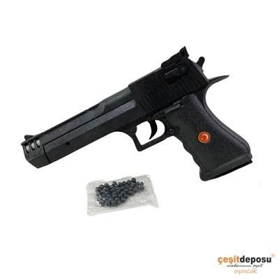 Bayrak Stickerlı Boncuk Tabanca 26cm