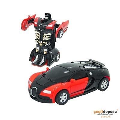 Robota Dönüşen 2016 Araba İt-Bırak PVC