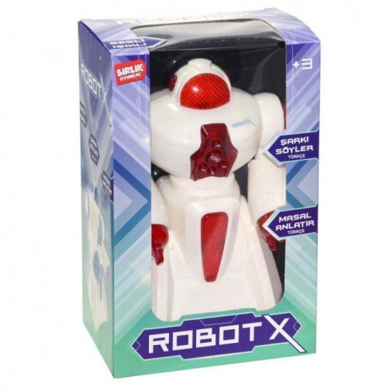 Robot X Yürür Türkçe Sesli Kutulu URT010-002 