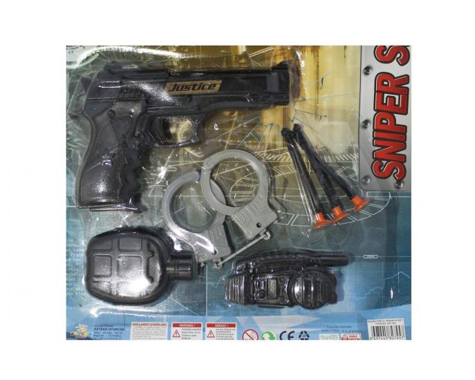 Ok Atan Tabanca Kasklı Set KS745