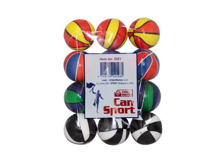 Stres Topu Küçük 5,5cm 12li ST21