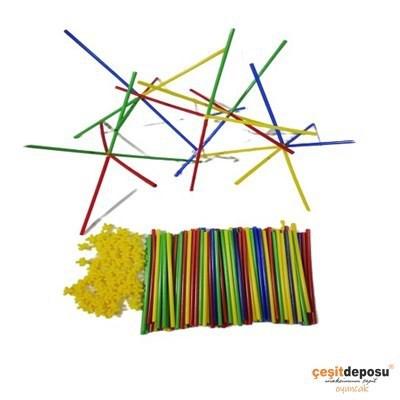 Eğlenceli Çubuklar 4D Dıy Blok 300pcs