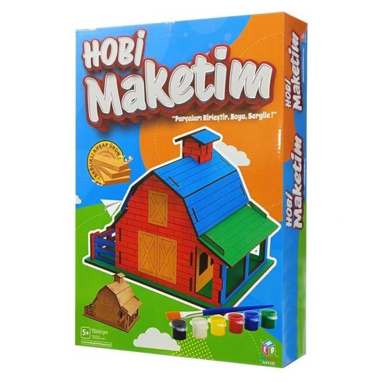 Hobi Hedmak06 Ahşap Ev Boyama Seti