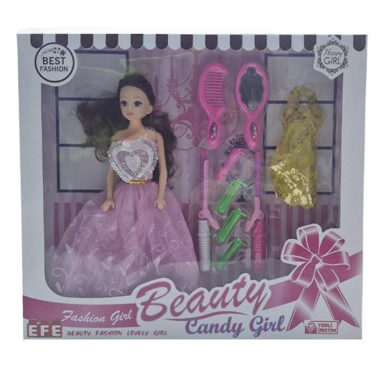 Efe 220 Candy Girl Güzellik Setli Bebek