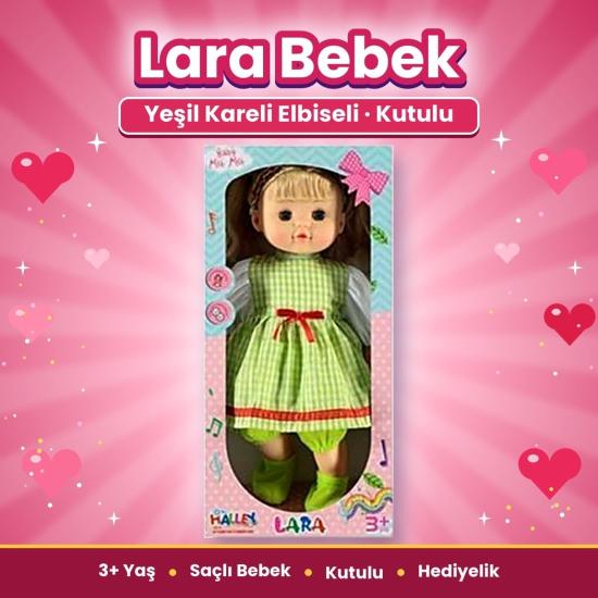 Halley 62001 Lara Sesli Et Ve Bez Bebek 40cm