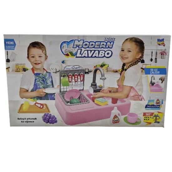 Kayyum 7020P Pilli Modern Mutfak Lavabo Pembe
