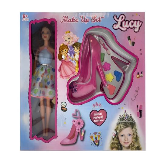 Limon LMN214 Ayakkabılı Bebekli Makyaj Seti