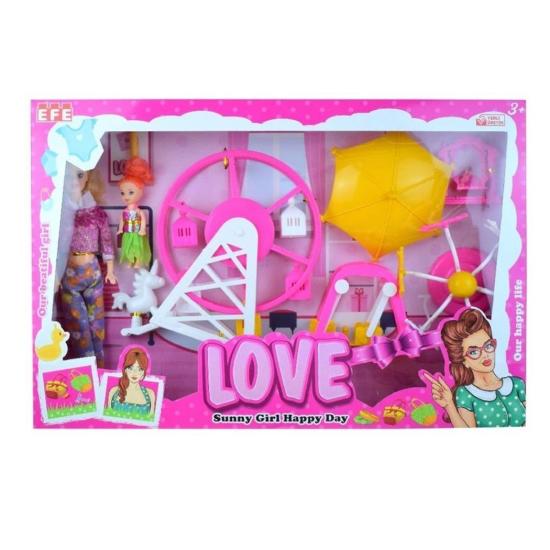 Efe 863 Lunaparklı Ful Bebek Set