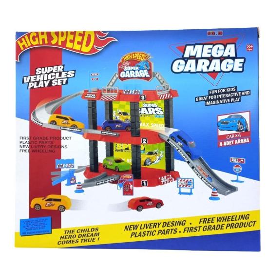 Mega NZM415 Garage Oto Park Seti