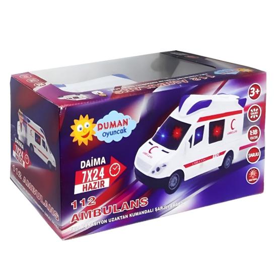 Uzaktan Kumandalı dmn345-242 F/f Şarjlı Ambulans