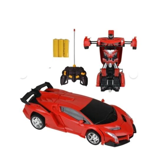 Şarjlı U/k 318-3A/4A Robota Dönüşen Araba