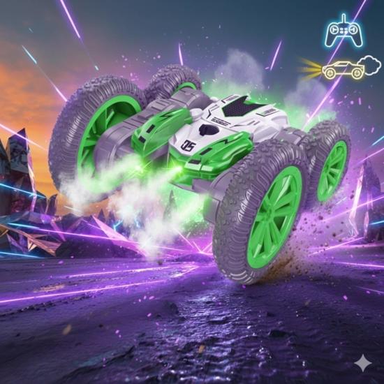R/C DH666-78 Şarjlı Stunt Sprey Araba Sesli