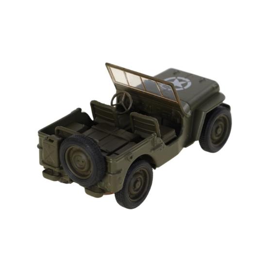 Welly 43723d Metal Çek Bırak Jeep 1:32 willys