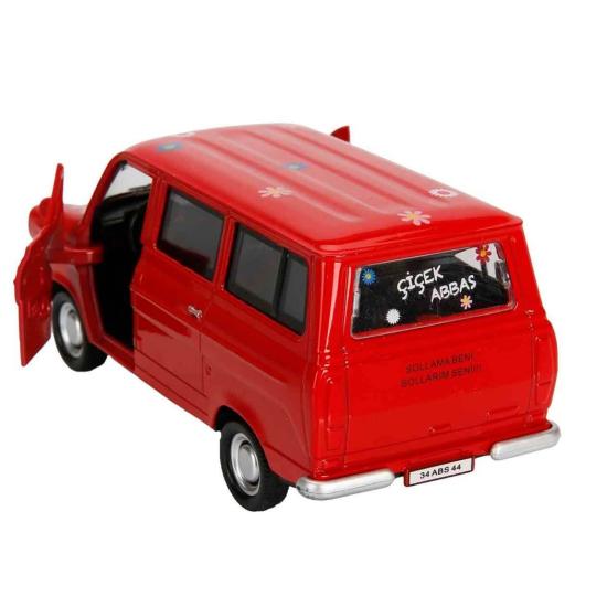 Metal BRL17A Çek Bırak Kornalı Çiçek Abbas