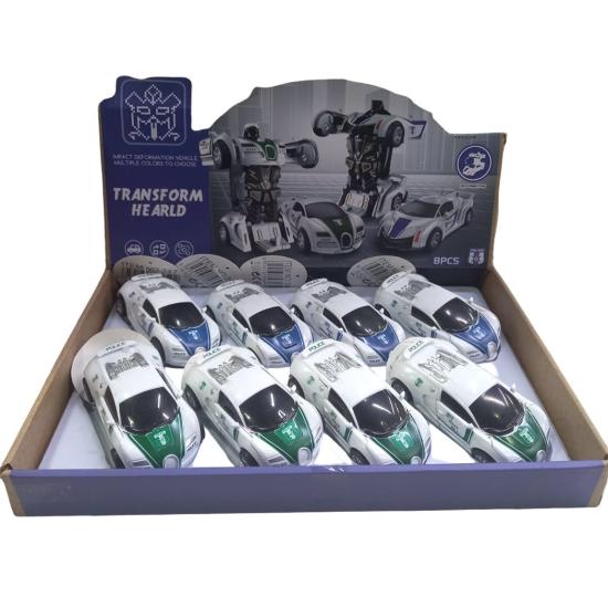 Robota Dönüşen 347 Transformers Polis Araba