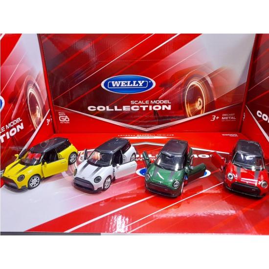 Welly 870 Metal Çek Bırak Mini Coopeer SE 1:32