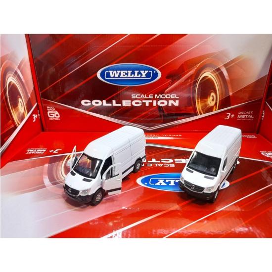 Welly 730 Metal Çek Bırak Mercedes Sprinter 1:32