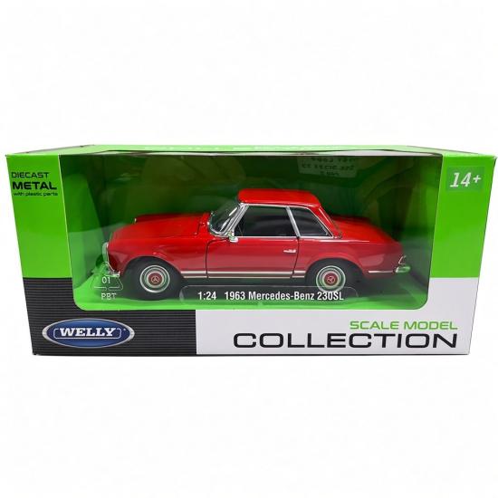 Welly 093 Metal Model MercedesBenz 230SL 1963 1:24