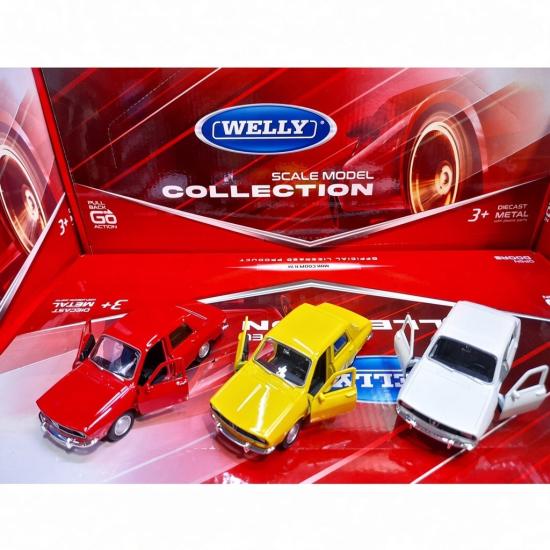 Welly 827 Metal Çek Bırak Renault 12 1:32