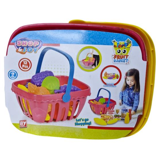By Toys 649 Meyve Sepeti 12pcs