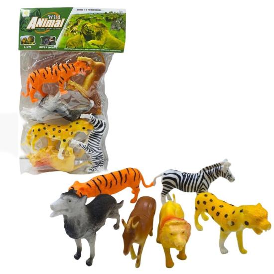 Poşette 383 Vahşi Hayvanlar 6lı