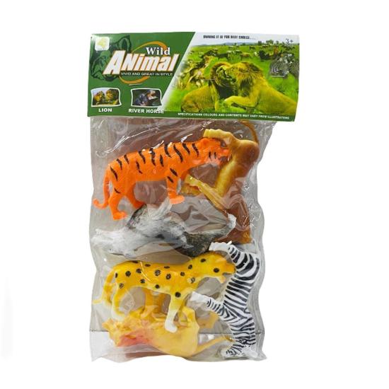 Poşette 383 Vahşi Hayvanlar 6lı