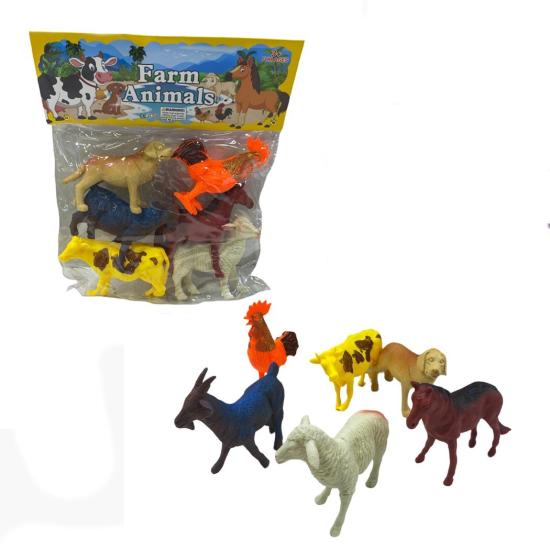 Poşette 388 Çiftlik Hayvanları 6lı