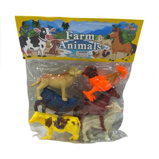Poşette 388 Çiftlik Hayvanları 6lı