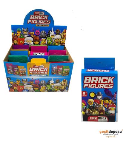 Brick Figür 2665 Funny Models 12li