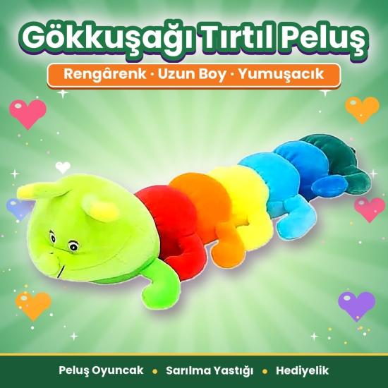 Pufu 03023 Peluş 90cm Sevimli Tırtıl