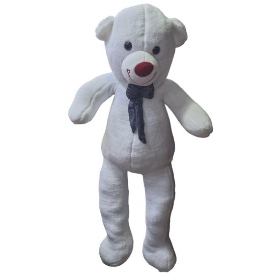 Peluş 160cm Papyonlu Beyaz Uzun Ayı