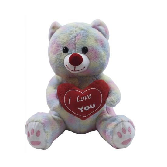 Peluş 50cm Kalpli Ayıcık BC3055