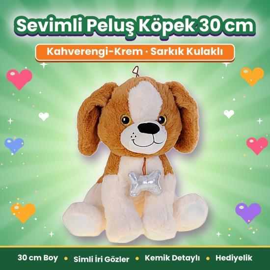 Halley 62927 Peluş 30cm Sesli Asorti Köpek