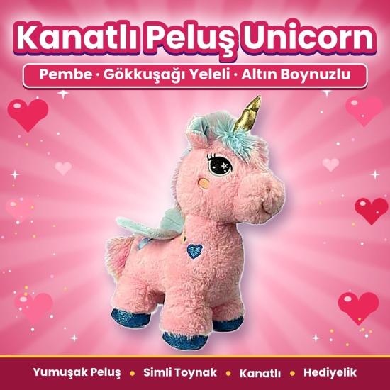 Halley 63039 Peluş 55cm Dört Ayak Boynuzlu At