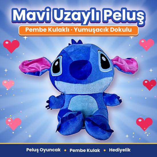 Peluş 30cm İri Gözlü Kulaklı Karakter