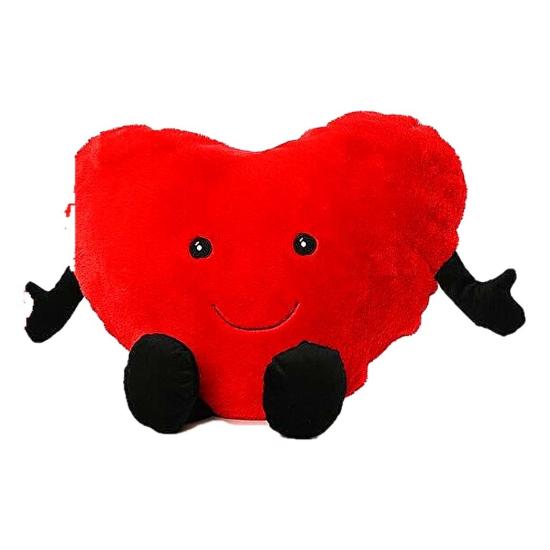 Pufu 04018 Peluş 40cm Kalp Yastık
