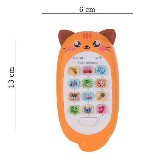 Türkçe 3124 Eğitici Kedi Model Sesli Telefon
