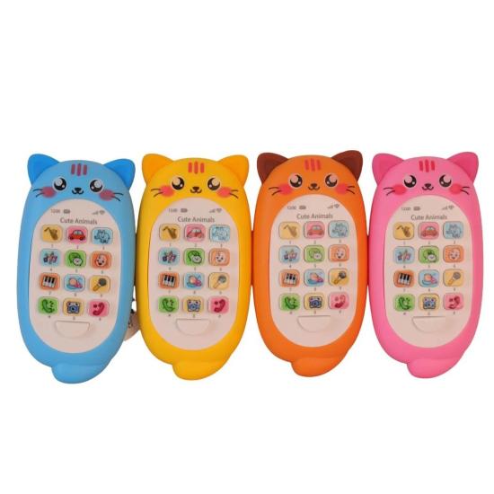 Türkçe 3124 Eğitici Kedi Model Sesli Telefon