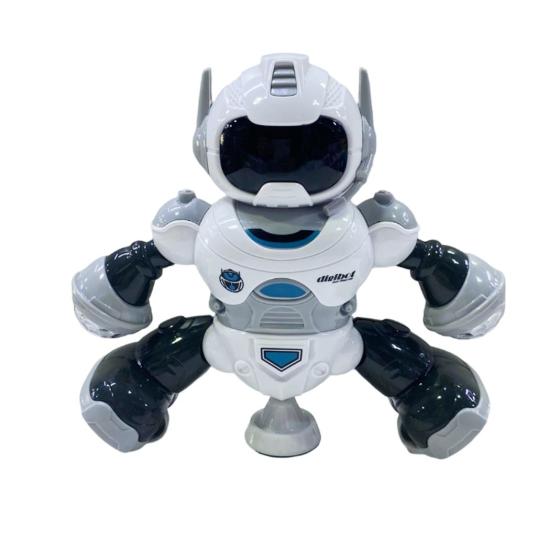Pilli Işıklı 507 Sesli Dönen Hareketli Robot