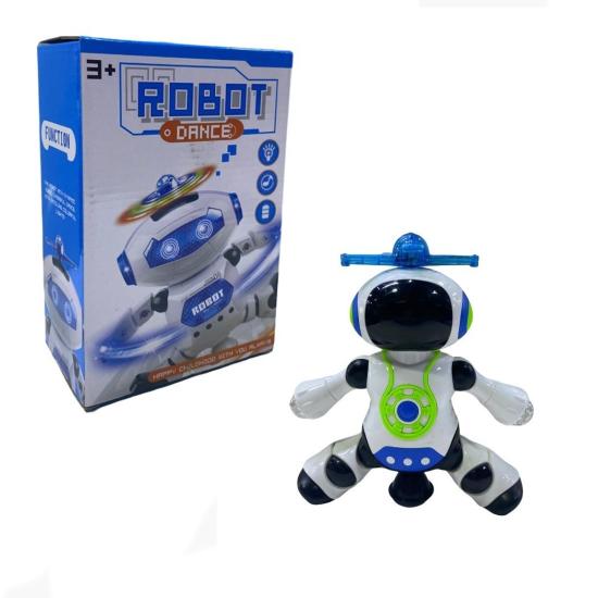Pilli Işıklı 156 Sesli Dans Eden Robot